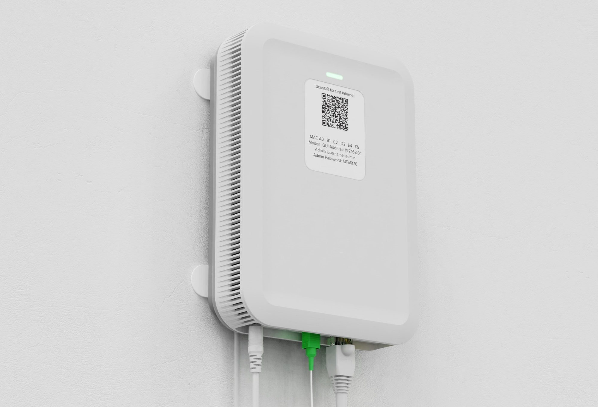 C5500XK modem bottom view